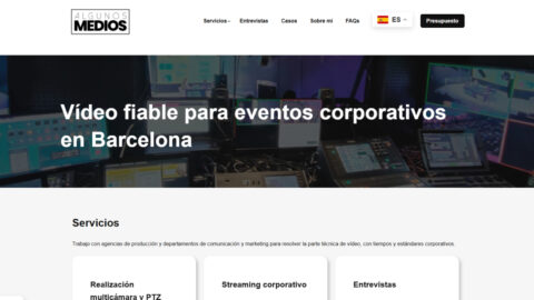 Diseño web para Algunos Medios