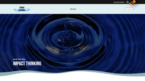 Diseño web para Jordi del Bas