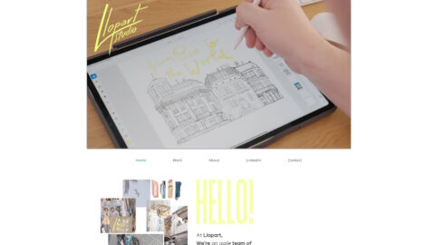 Diseño web para Llopart Studio