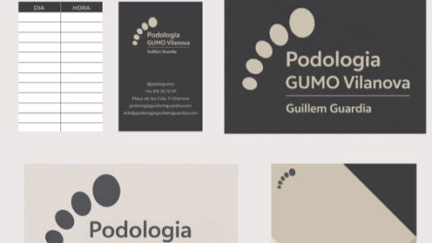 Rebranding Podología GUMO Vilanova
